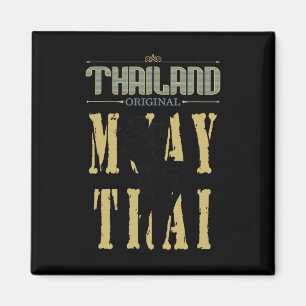 Thailand Original Muay Thai Kickboxing Gift For Me Magnet