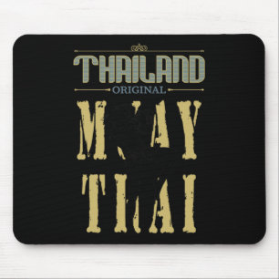 Thailand Original Muay Thai Kickboxing Gift For Me Mouse Mat
