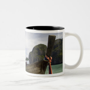 Thailand, Phi Phi Lay Island, Maya Bay. Two-Tone Coffee Mug