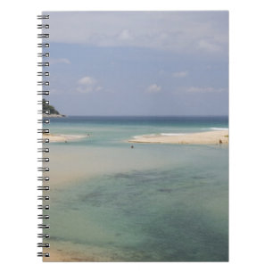 Thailand, Phuket, Nai Harn beach. Notebook