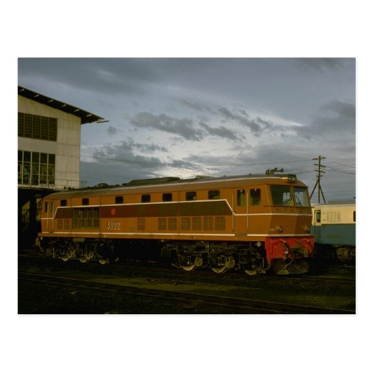 Thailand, RS Rys diesel road unit Postcard