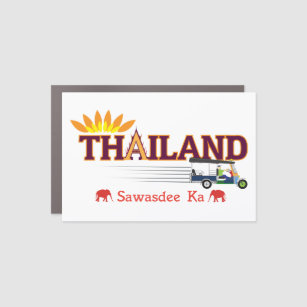 Thailand Sawadees ka Travel Icons magnet