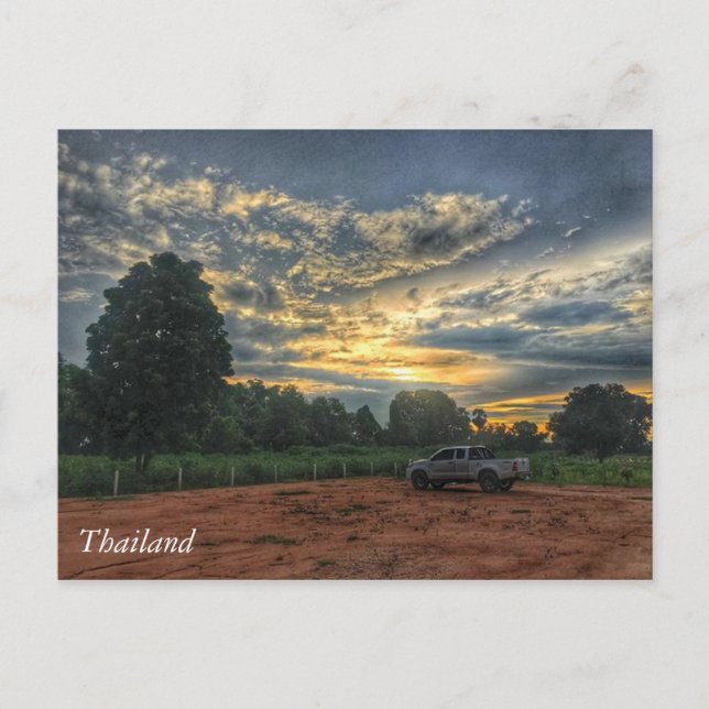 Thailand Sunset Postcard (Front)