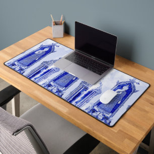 Thailand Temple Art Version  Desk Mat