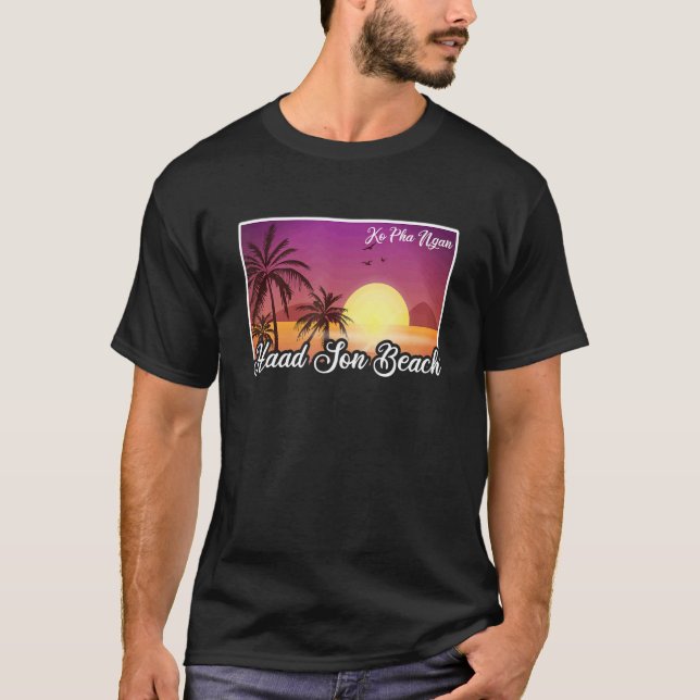 Thailand Travel Asia Thai Haad Son Beach Koh Ko Ph T-Shirt (Front)