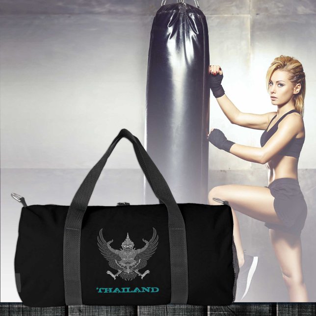 Thailand travel bag, Thai coat of arms / flag Duffle Bag (Creator Uploaded)