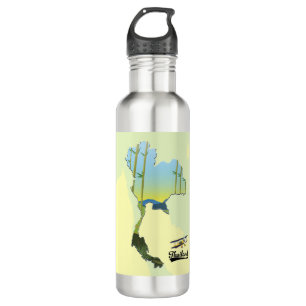 Thailand Travel map 710 Ml Water Bottle
