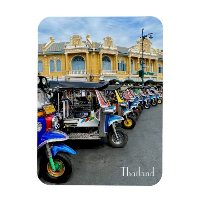 thailand tuk tuk magnet (Vertical)