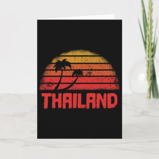 Thailand Vintage Retro 70s Throwck  Card