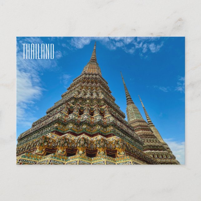 thailand wat pho   postcard (Front)