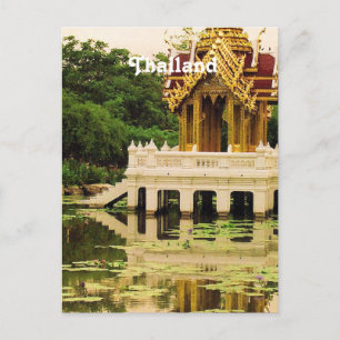 Thailand Water Garden Postcard