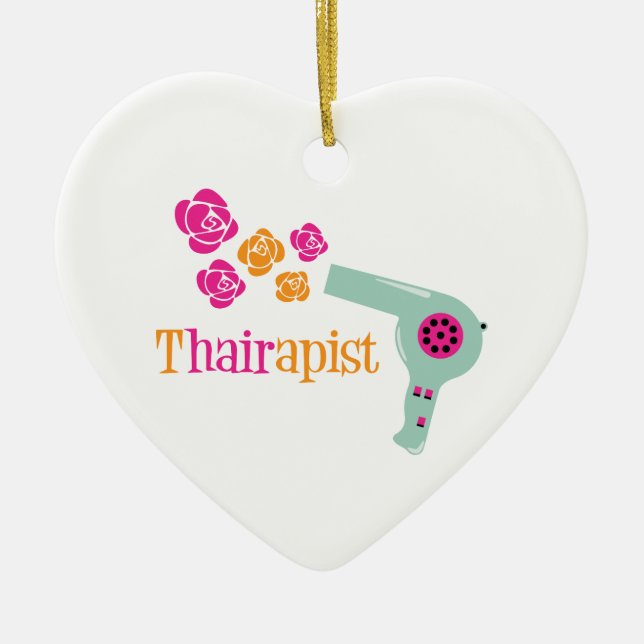 Thairapist Ceramic Tree Decoration (Front)