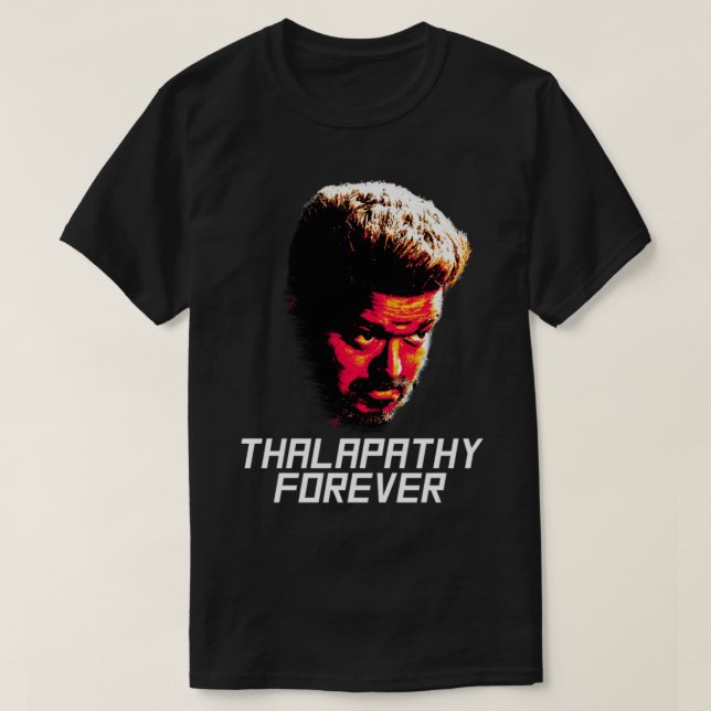 Thalapathy Forever   T-Shirt (Design Front)