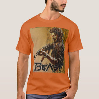 Thalapathy Vijay beast illustration 5 T-Shirt