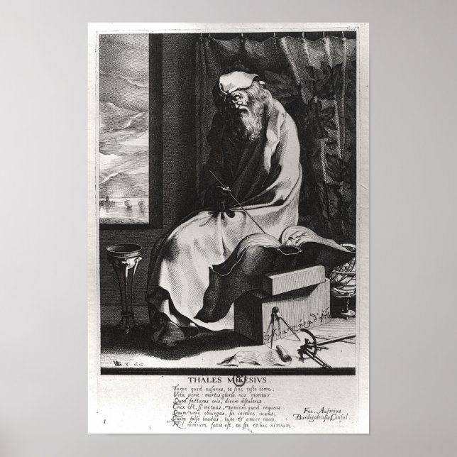 Thales of Miletus Poster (Front)