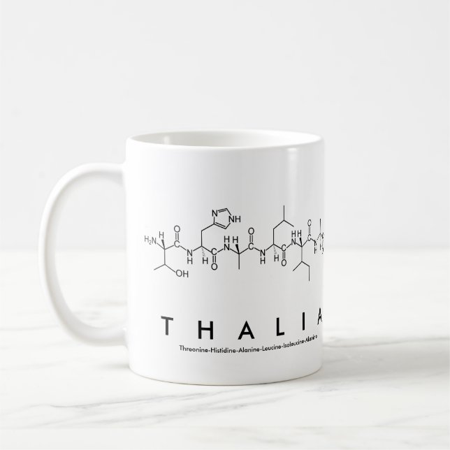 Thalia peptide name mug (Left)