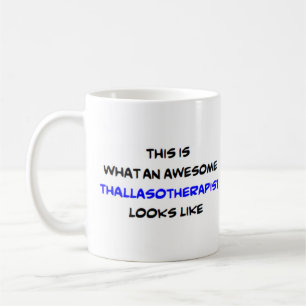 thallasotherapist, awesome coffee mug