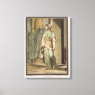 Thamar, an Israelite in the Retinue of Esther, cos Canvas Print