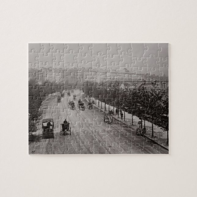 Thames Embankment (sepia photo) Jigsaw Puzzle (Horizontal)