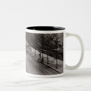 Thames Embankment (sepia photo) Two-Tone Coffee Mug