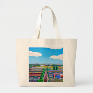 Thames Gateway Summer Large Tote Bag