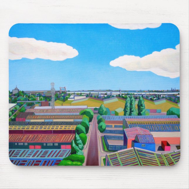 Thames Gateway Summer Mouse Mat (Front)