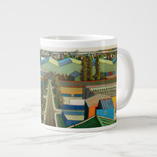 Thames Gateway Winter Large Coffee Mug