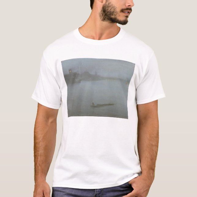 Thames - Nocturne in Blue and Silver, c.1872/8 (oi T-Shirt (Front)