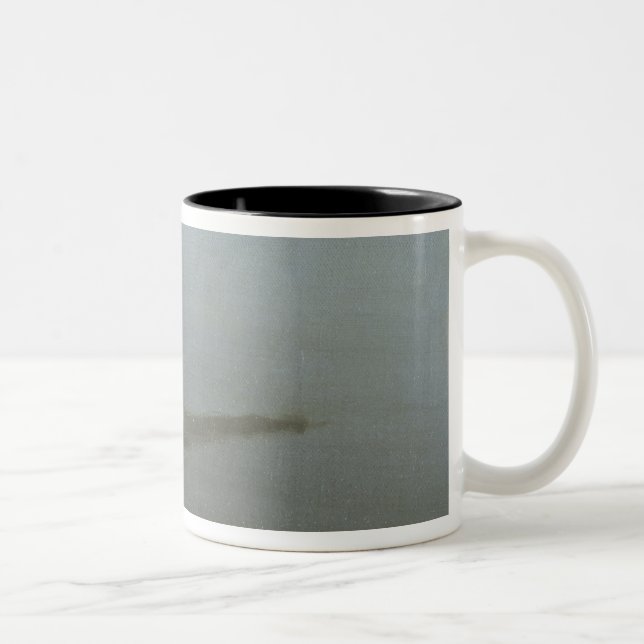 Thames - Nocturne in Blue and Silver, c.1872/8 (oi Two-Tone Coffee Mug (Right)