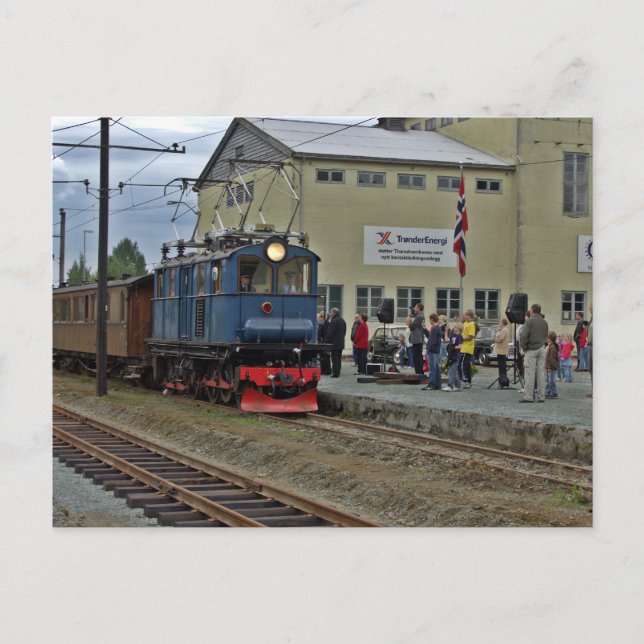 Thamshavnbanen Norway Grand Opening 2006 Postcard (Front)