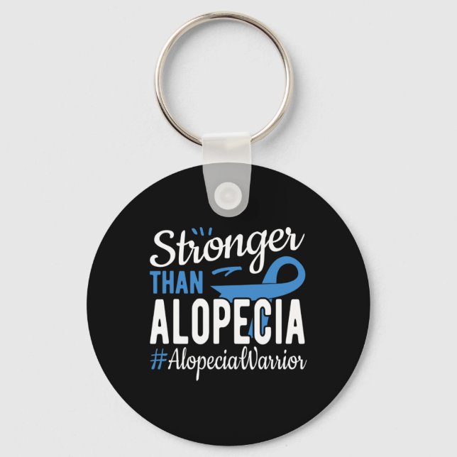 Than Alopecia  Key Ring (Front)