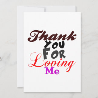 than kyou for loving me thank you card