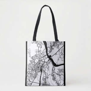 Thane Maharashtra Map Tote Bag