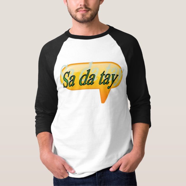 Thang Slang Basic 3/4 Sleeve Raglan (Sa da tay) T-Shirt (Front)