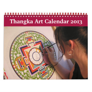 Thangka Art Calendar 2013