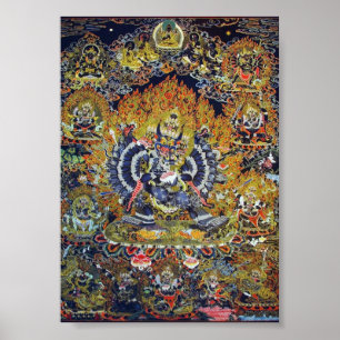 Thangka Yamantaka Tattoo Print