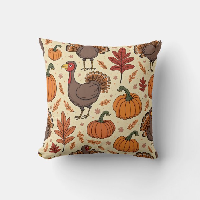 Thangsgiving pillow cushion (Front)