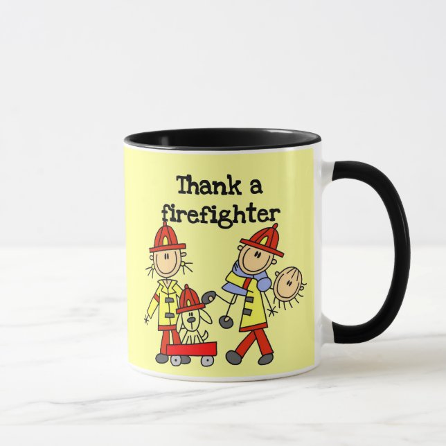 Thank a Firefighter Mug (Right)