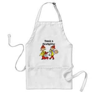 Thank a Firefighter T-shirts and Gifts Standard Apron