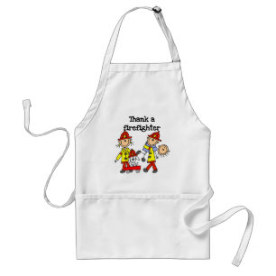 Thank a Firefighter Tshirts and Gifts Standard Apron