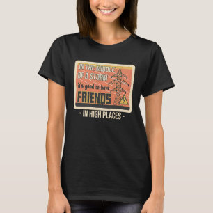 Thank A Lineman Quote Electrical Lineman Electrici T-Shirt