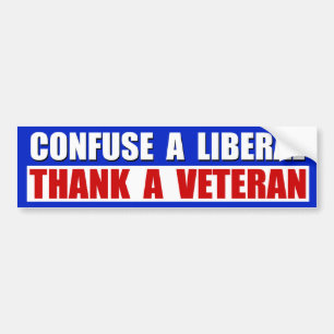 Thank A Veteran! Bumper Sticker