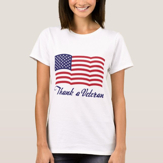 Thank a Veteran T-Shirt (Front)