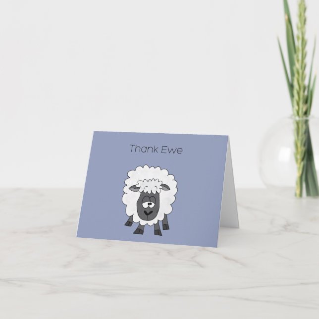 Thank Ewe  Card (Front)