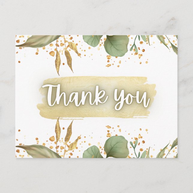 Thank for  postcard (Front)