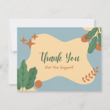 Thank for your support