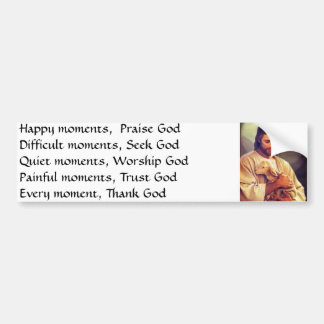 Thank God Bumper Sticker
