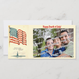 Thank God I am an American Photo Card