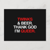 Thank god I'm queer (male)