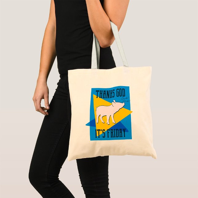 Thank God Its Friday Tote Bag (Creator Uploaded)